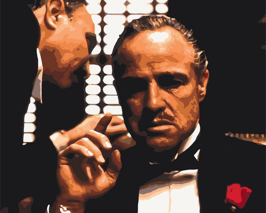 Картина по номерам Крестный отец (BS4343)