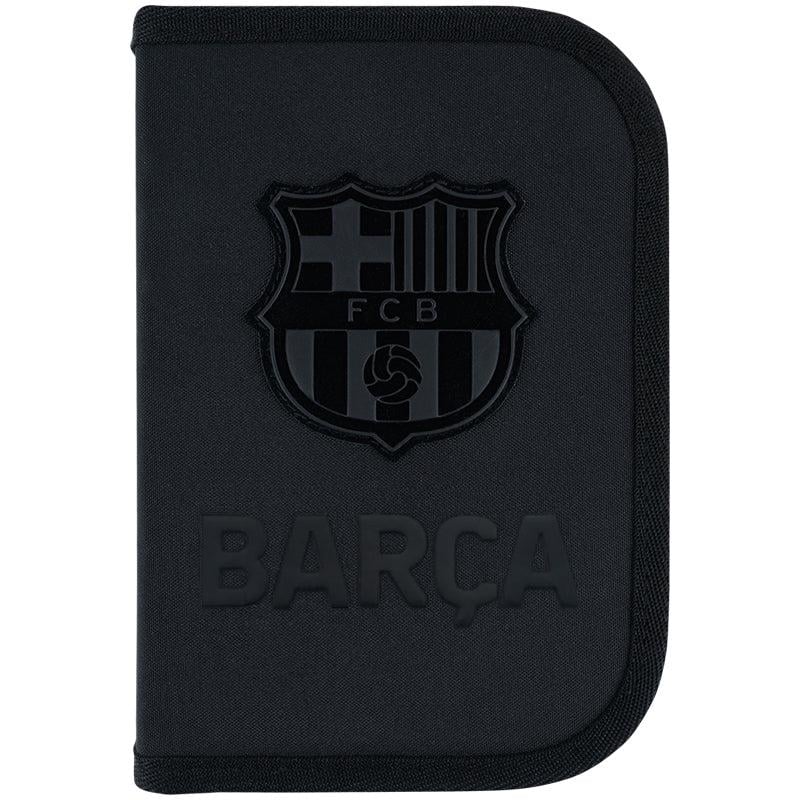 Пенал школьный без наполнения KITE FC Barcelona 1 отделение/2 отворота (BC26-622)