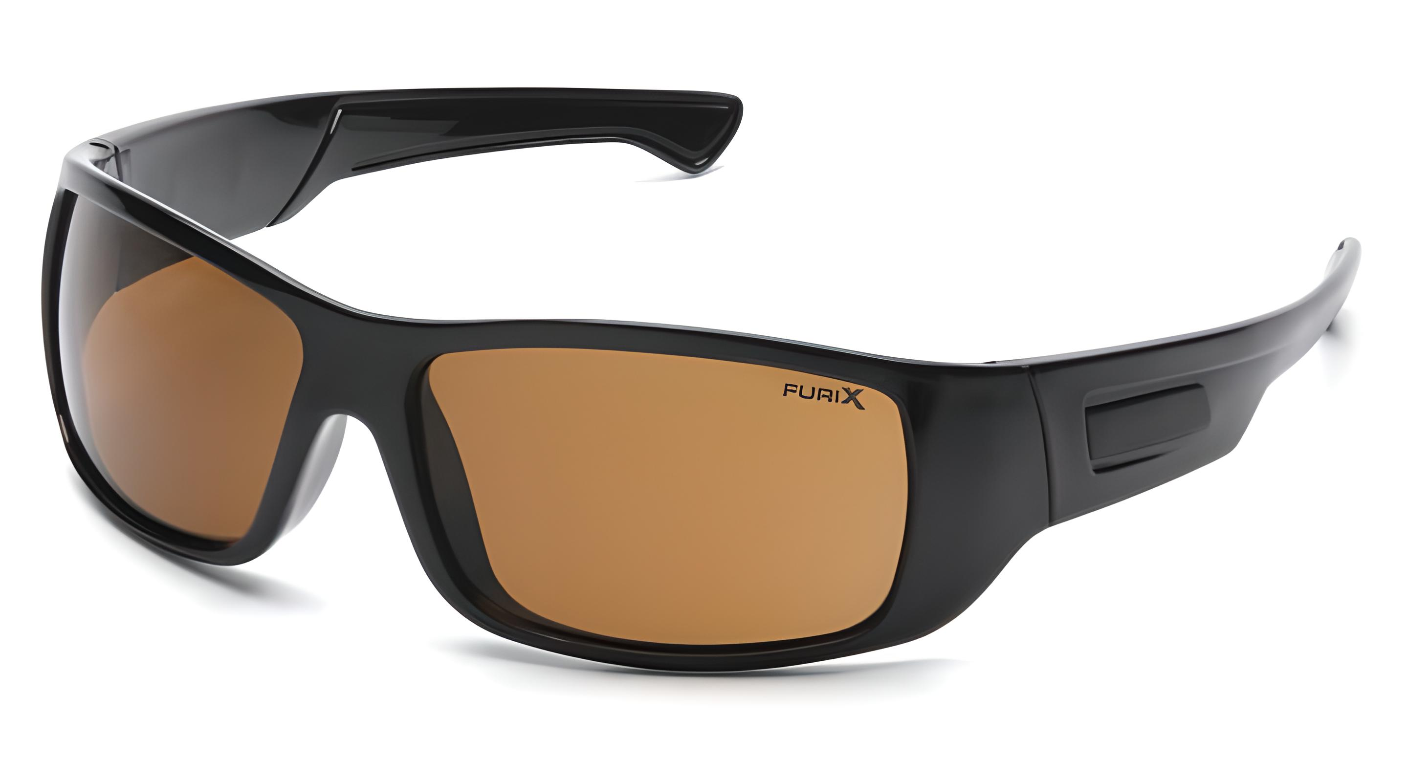 Очки защитные открытые Pyramex Furix Anti-Fog Сoffee