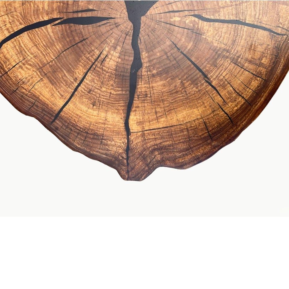 Столик журнальный Берест с эпоксидной смолой - фото 2