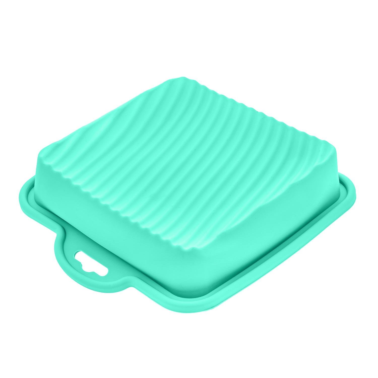 Форма для випічки A-PLUS 18х18 см Зелений (2049318727) - фото 4 Форма для випічки A-PLUS 18х18 см Зелений (2049318727) - фото 4