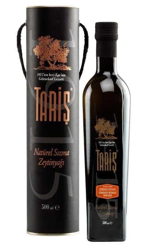Оливкова олія Tariş Bellolio Natürel Sızma 500 мл у подарунковій упаковці (2597424336)