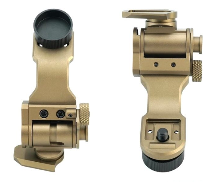 Адаптер Wilcox J-arm PVS-14К L4G24 для прибора ночного видения Золотистый - фото 2 Адаптер Wilcox J-arm PVS-14К L4G24 для прибора ночного видения Золотистый - фото 2