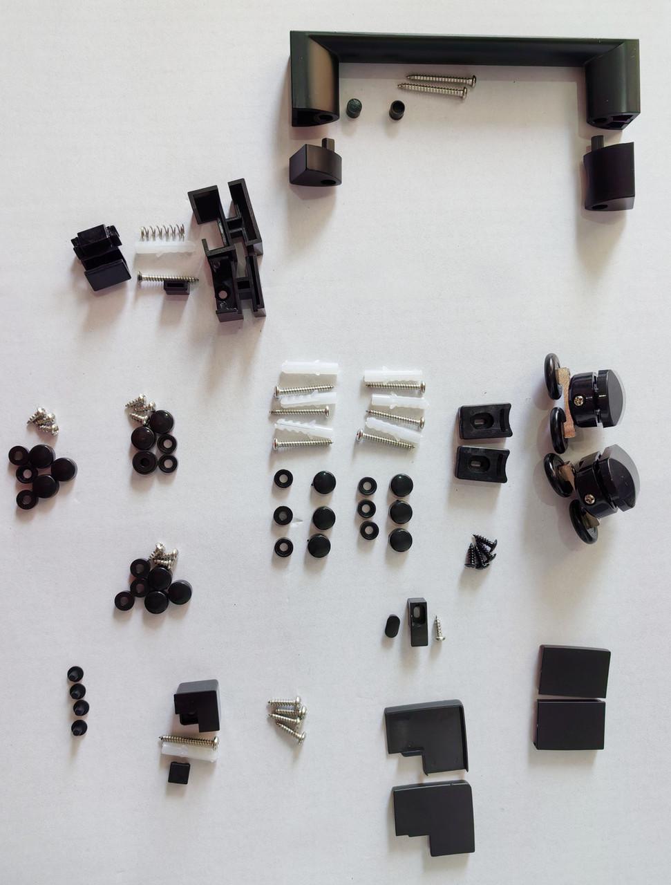 Душевая кабина без поддона MIXXUS Premium DIVERSE SC03-100x80x195-TR прозрачное стекло 6 мм Black (MI6866) - фото 4 Душевая кабина без поддона MIXXUS Premium DIVERSE SC03-100x80x195-TR прозрачное стекло 6 мм Black (MI6866) - фото 4