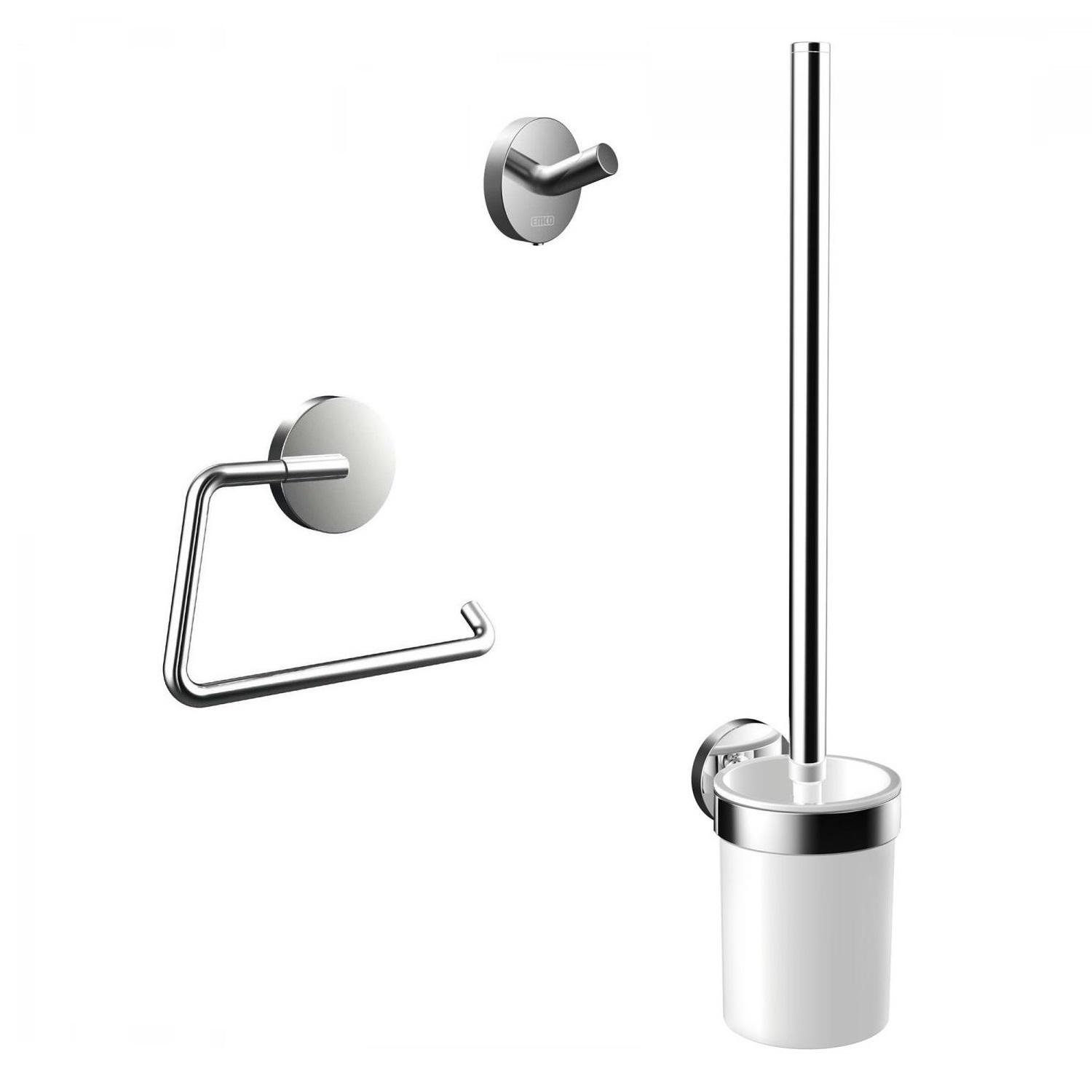 Набор аксессуаров для ванной Emco Round 439800100 Хром (199861)