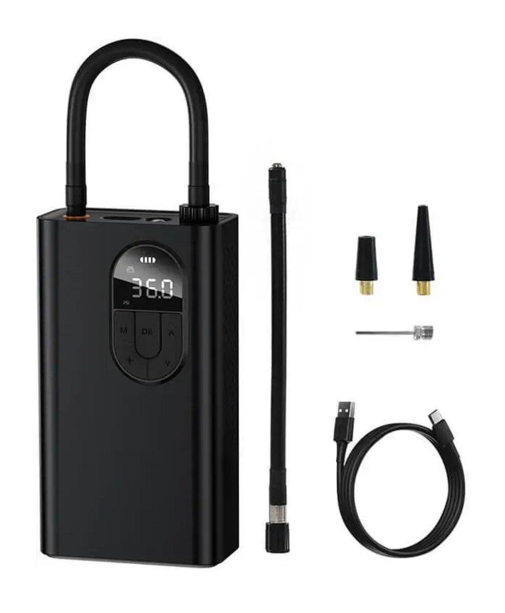 Автомобильный насос BASEUS Energy Source Inflator Pump Черный (CRNL040001)