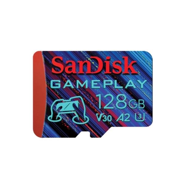 Карта памяти SanDisk GamePlay microSDXC 128 Гб UHS-I U3 V30 A2 (SDSQXAA-128G-GN6XN)