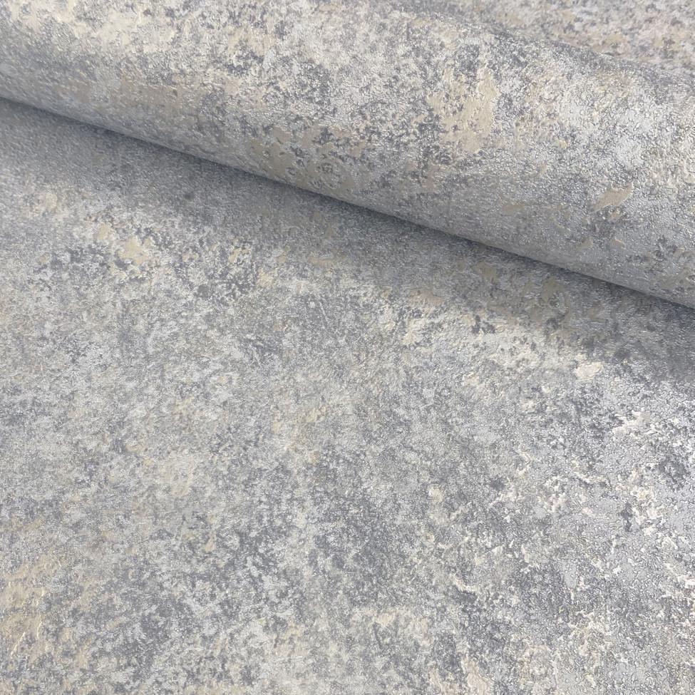 Обои флизелиновые Ugepa Venezia M66789D винил горячего тиснения 1,06х10,05 м Темно-серый