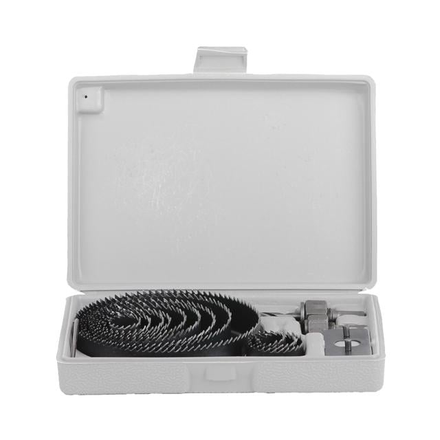 Набір корончатих свердел по деревині 16 шт. 19-127 мм 19/22/29/32/38/44/54/64/76/89/102/127 мм - фото 4 Набір корончатих свердел по деревині 16 шт. 19-127 мм 19/22/29/32/38/44/54/64/76/89/102/127 мм - фото 4