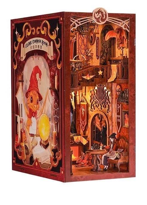 Конструктор Book Nook Flame common room DIY (RB01B) - фото 1