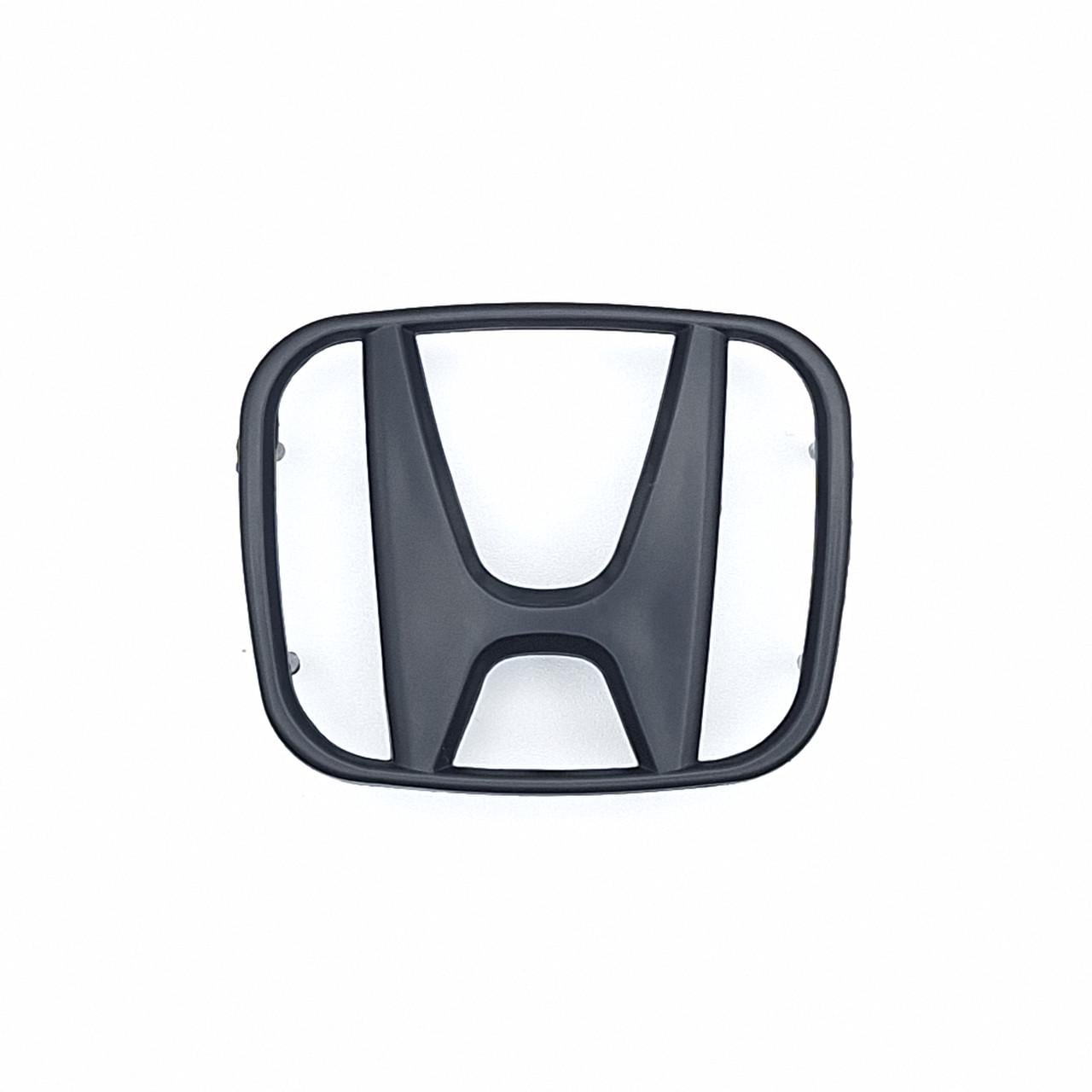 Эмблема руля Honda 53х43 мм Черный матовый (1969392264)