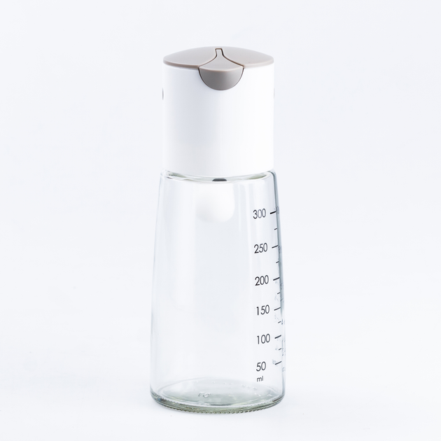 Пляшка для олії оцту TS Kitchen з гравітаційною кришкою кухонна 300 мл Сірий (HP16297W) - фото 2 Пляшка для олії оцту TS Kitchen з гравітаційною кришкою кухонна 300 мл Сірий (HP16297W) - фото 2