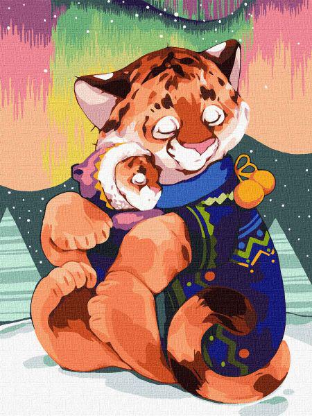 Картина за номерами Зігріваючі обійми