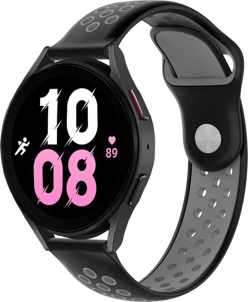 Ремешок Sport для Galaxy Watch 5 44 мм Black/Grey (29187-53) - фото 1 Ремешок Sport для Galaxy Watch 5 44 мм Black/Grey (29187-53) - фото 1