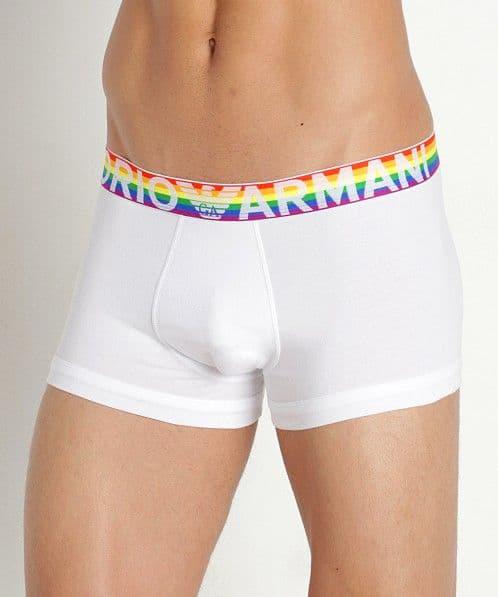 Трусы мужские боксеры Emporio Armani L Белый (1P513-111389біл)