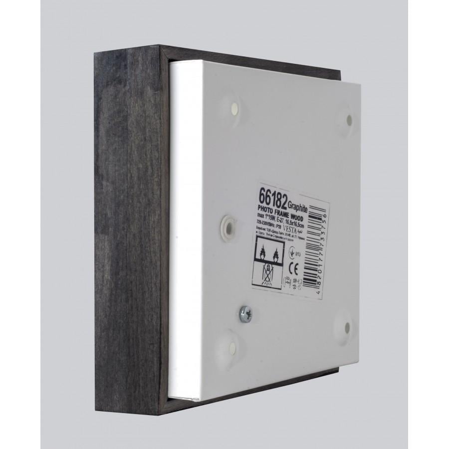 Стельовий світильник Vesta Light Photo Frame 66182 дерево Графітовий (9784) - фото 3 Стельовий світильник Vesta Light Photo Frame 66182 дерево Графітовий (9784) - фото 3