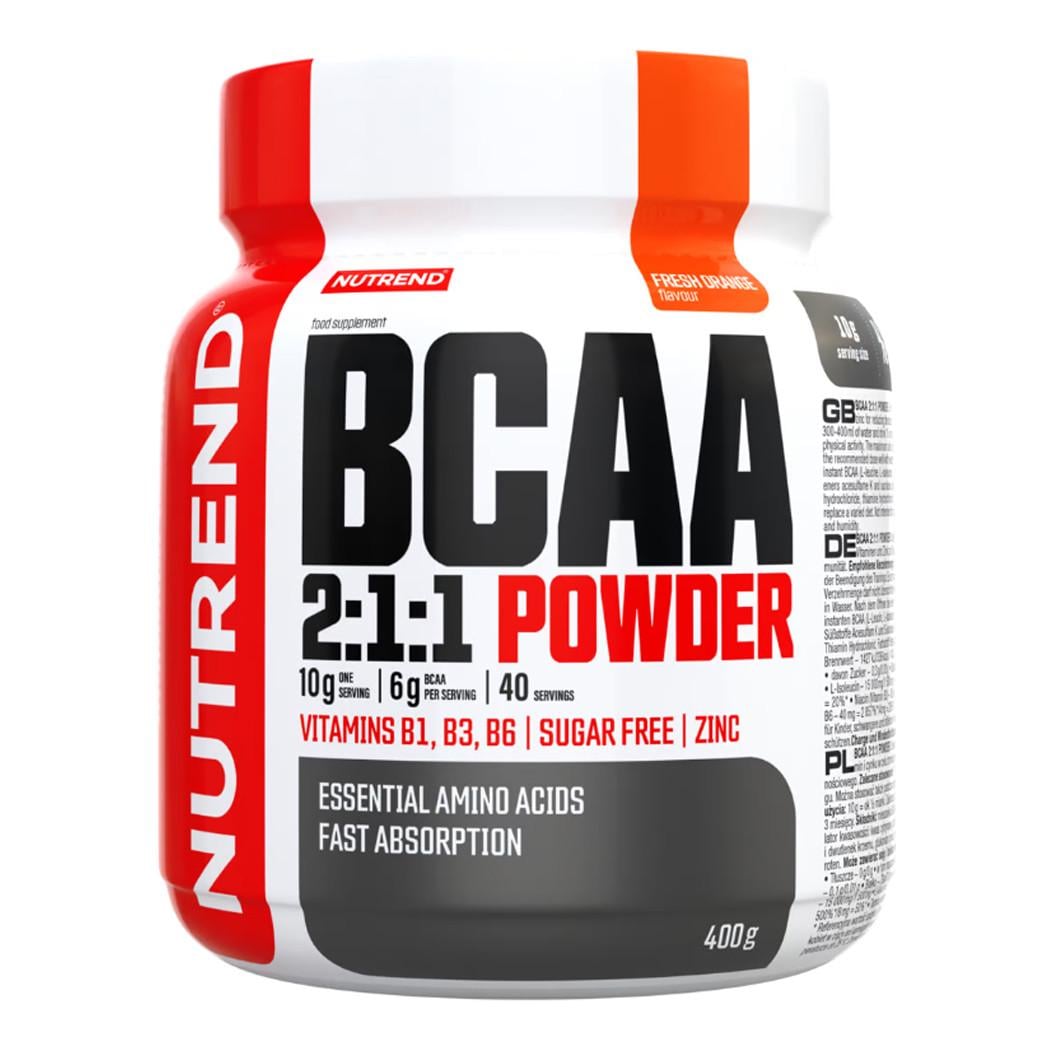 Аминокислота NUTREND BCAA 2:1:1 Powder Свежий апельсин 400 г (21301-04)