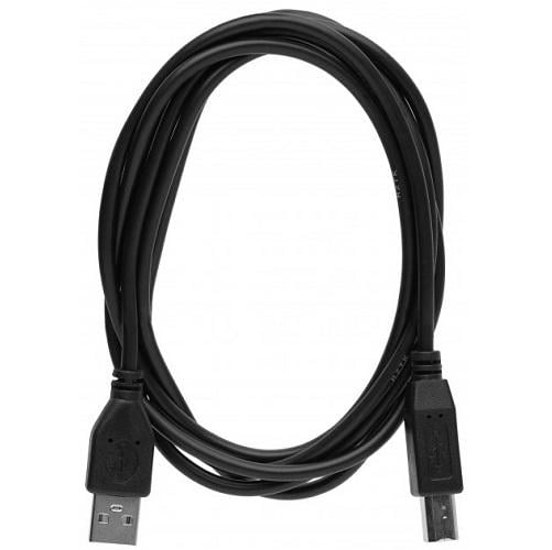 Кабель Value S0672 USB AM-BM угол 90 градусов направо 1 м Черный (573210)
