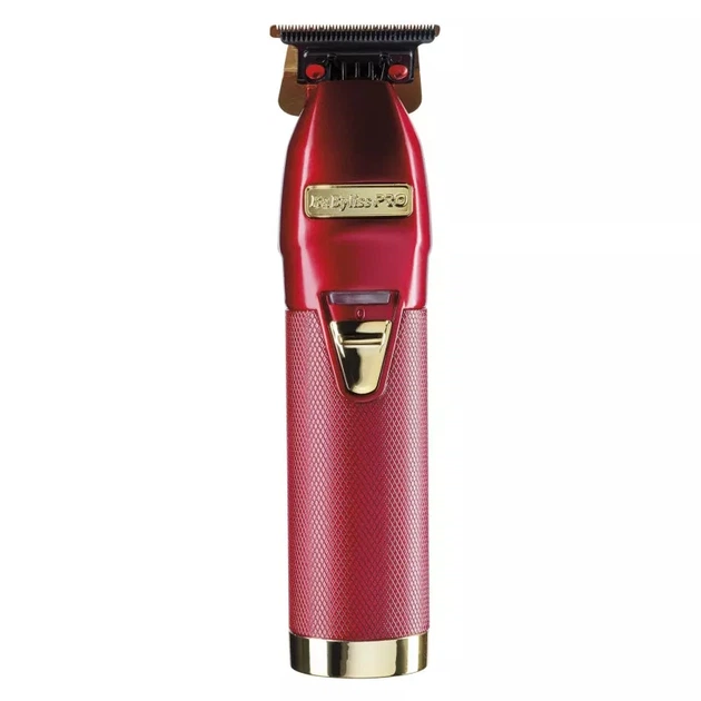 Триммер BaByliss PRO FX7870RE Skeleton аккумуляторный с бесщеточным мотором Красный (GR-05732)