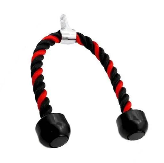 Канат для трицепса с двойным хватом Power System PS-4041 Triceps Rope Black/Red (PS-4041_Black) Канат для трицепса с двойным хватом Power System PS-4041 Triceps Rope Black/Red (PS-4041_Black)