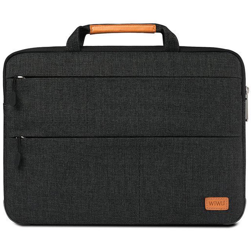 Cумка для ноутбука WIWU Smart Stand Sleeve for MacBook 13.3'' Black - фото 2 Cумка для ноутбука WIWU Smart Stand Sleeve for MacBook 13.3'' Black - фото 2