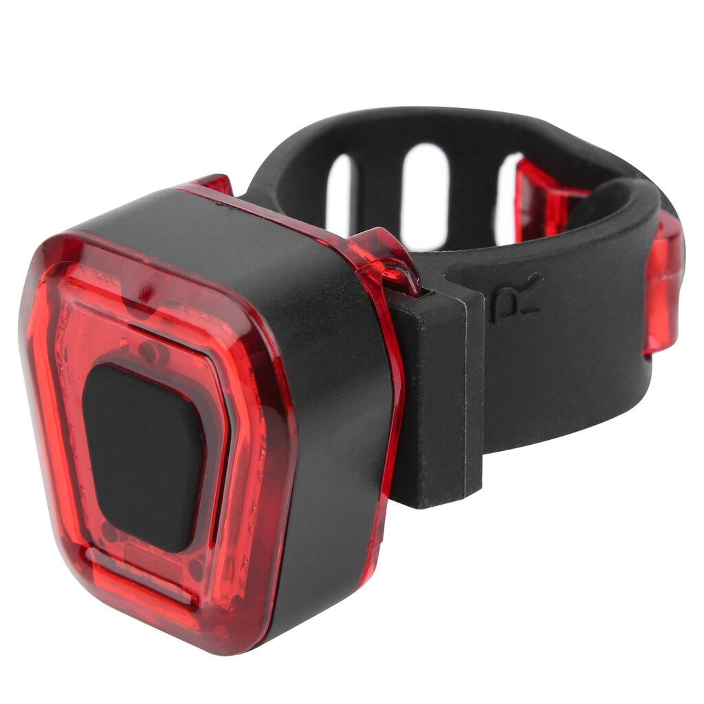 Ліхтар велосипедний задній LED 5 режимів 100 Lm з USB-зарядкою водонепроникний (XJ5053)