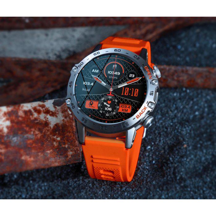 Смарт-часы Modfit Combat Silver/Orange (1077-0268) - фото 9