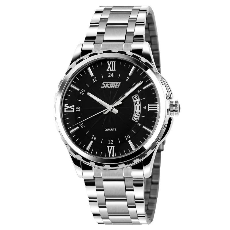 Наручные часы Skmei 9069SIBK Серебристый (29425025)
