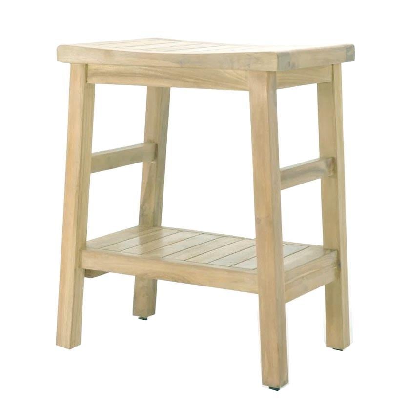 Табурет для ванной из дерева Дармет Бланже (ТВН-014901)