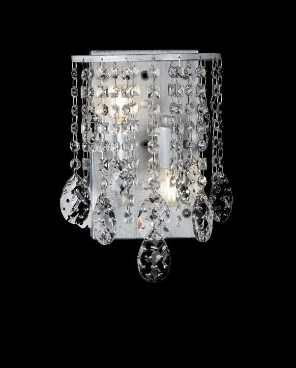 Хрустальное бра Ray B81011/2 WT+SL (IR005337)