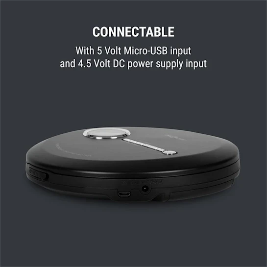 Портативный CD-проигрыватель OneConcept CDC 100 MP3-CD ЖК-дисплей - фото 3