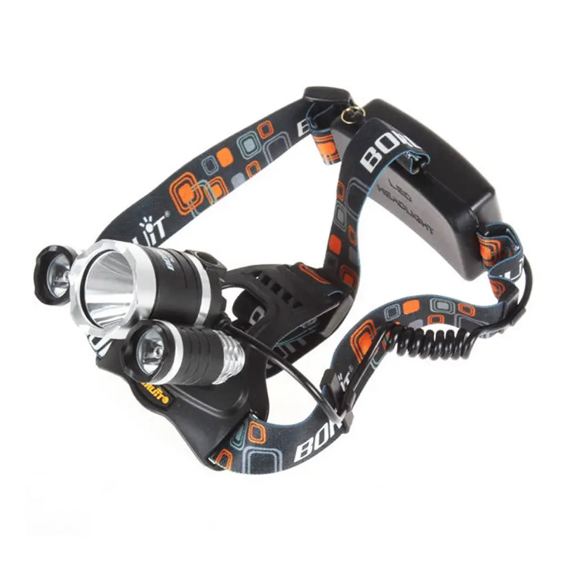 Фонарь налобный Bailong Wimpex RJ-3000-T6 (44911)