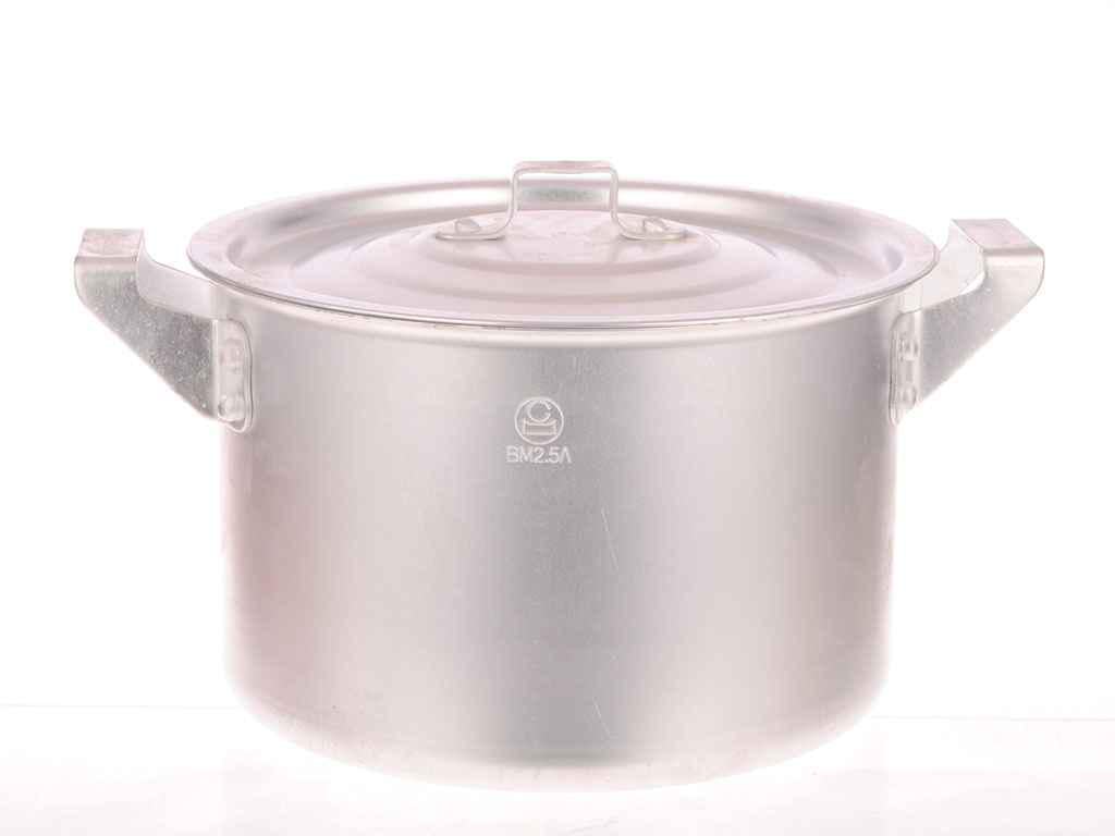 Каструля з кришкою Interos алюмінієва циліндрична 2,5 л (543710)