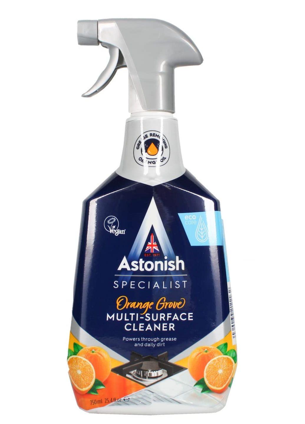 Універсальний засіб для чищення з апельсиновою олією Astonish Multi-Surface Cleaner Orange Grove 750 мл (Е-01580)