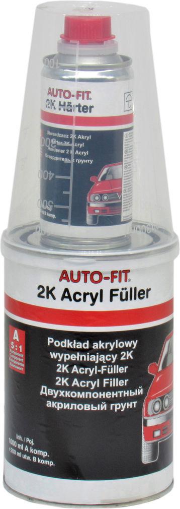 Грунт AUTO-FIT HS 5+1 1 л 0,2л Белый