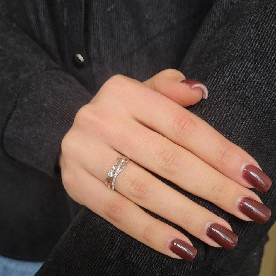 Каблучка із золотою пластиною з білими каменями срібло 925 проби золото 375 1,48 г р. 18,0 (1682к) - фото 4 Каблучка із золотою пластиною з білими каменями срібло 925 проби золото 375 1,48 г р. 18,0 (1682к) - фото 4