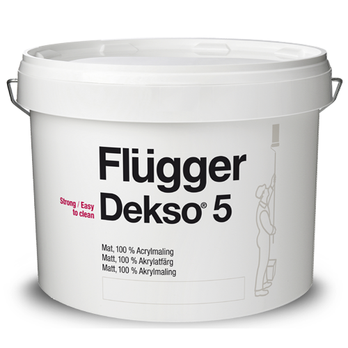 Краска акриловая Flugger Dekso 5 Base 1 9,1 л (2304038053)