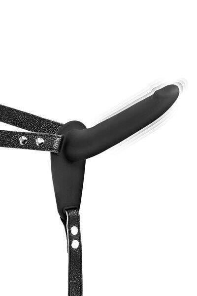 Страпон Fetish Tentation Vibrating Strap-On with Dildo Black ( 38131756)