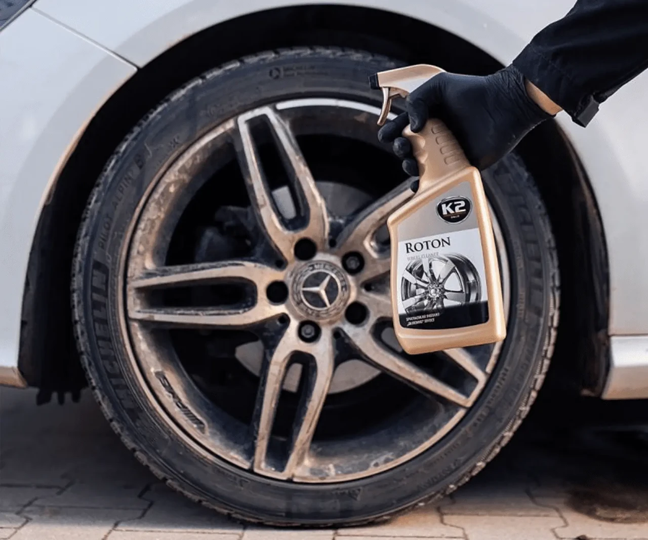 Очищувач колісних дисків К2 Roton для видалення стійких забруднень 700 мл - фото 3 Очищувач колісних дисків К2 Roton для видалення стійких забруднень 700 мл - фото 3