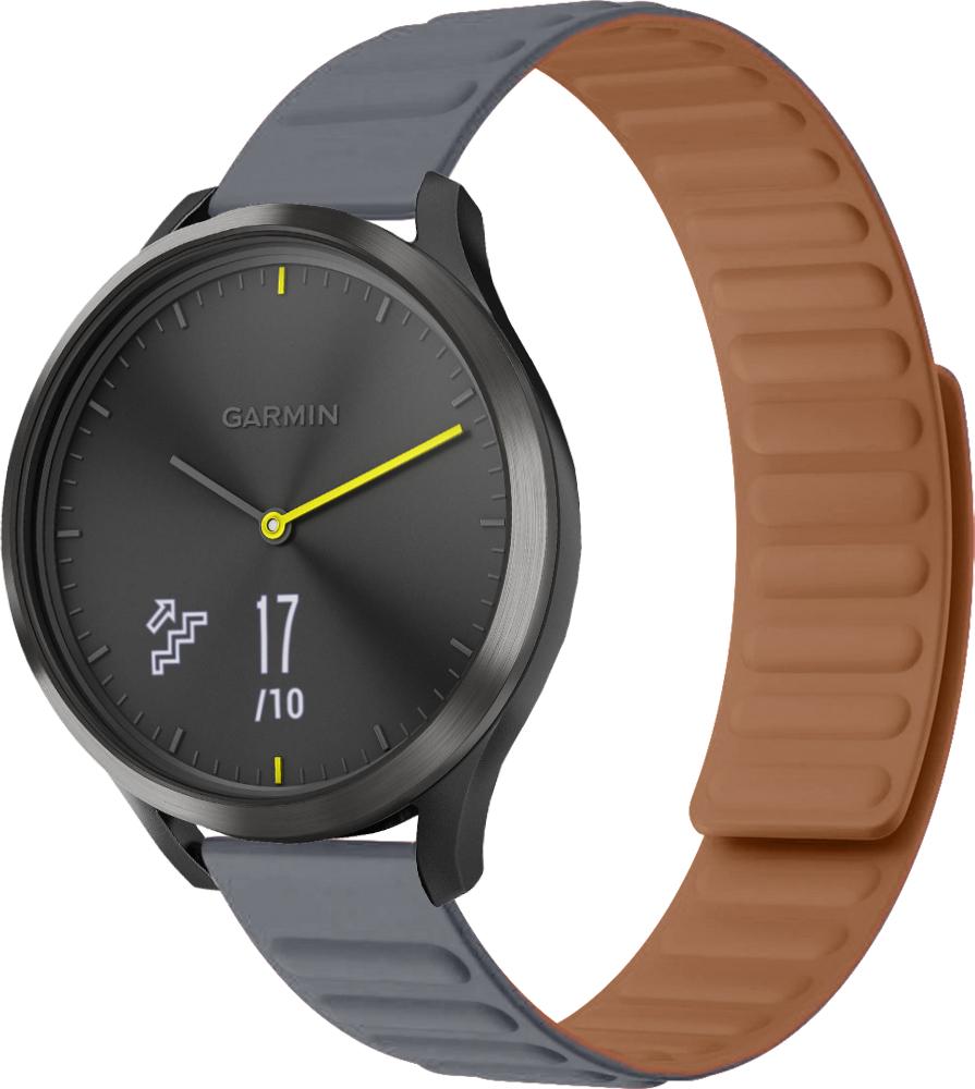 Ремешок Magneter для Garmin Vivomove HR Grey (26610-33)