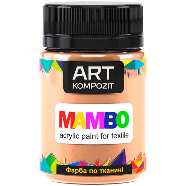 Фарба по тканині ART Kompozit Mambo 106 50 мл Персиковий (АК11797) Фарба по тканині ART Kompozit Mambo 106 50 мл Персиковий (АК11797)