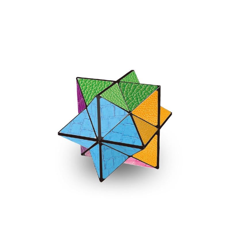 Головоломка QiYi MofangGe Shape Shifting Strip QY3105 Моравська зірка (136862) Головоломка QiYi MofangGe Shape Shifting Strip QY3105 Моравська зірка (136862)