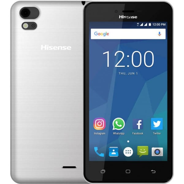 Смартфон Hisense T5 Silver - фото 7