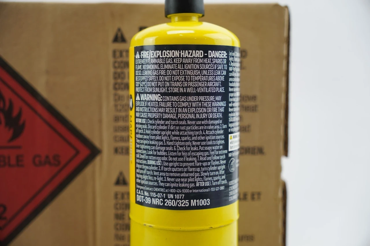 Балон газу Bernzomatic MAPP 400 г (ІНГП/МАПП/ГАЗ) - фото 4 Балон газу Bernzomatic MAPP 400 г (ІНГП/МАПП/ГАЗ) - фото 4
