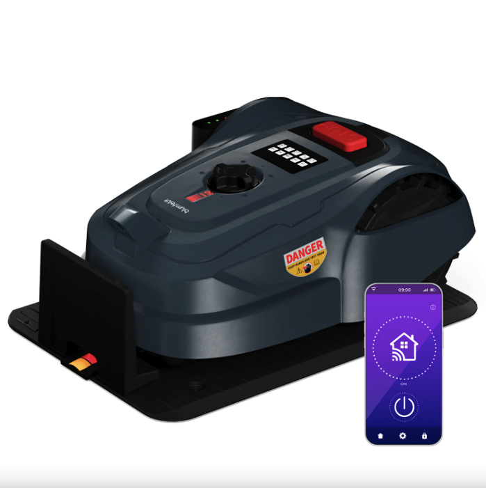 Газонокосарка-робот KLARSTEIN Blumfeldt GrassConnect з акумулятором 4,0 Аг охопленням до 1000 м2 (10046916) Газонокосарка-робот KLARSTEIN Blumfeldt GrassConnect з акумулятором 4,0 Аг охопленням до 1000 м2 (10046916)