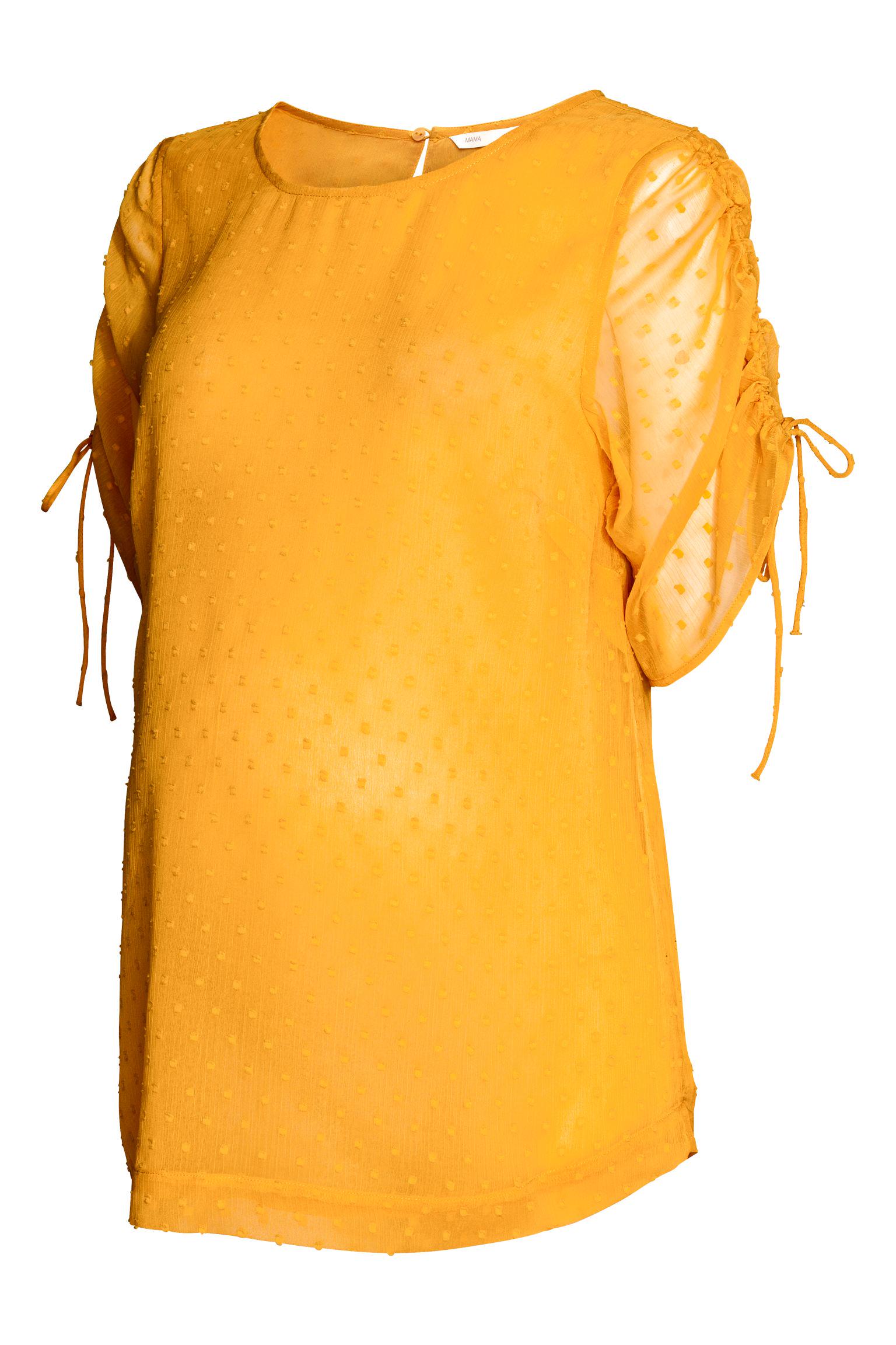 Блуза для вагітних M Жовтий (5102436RP21) - фото 2