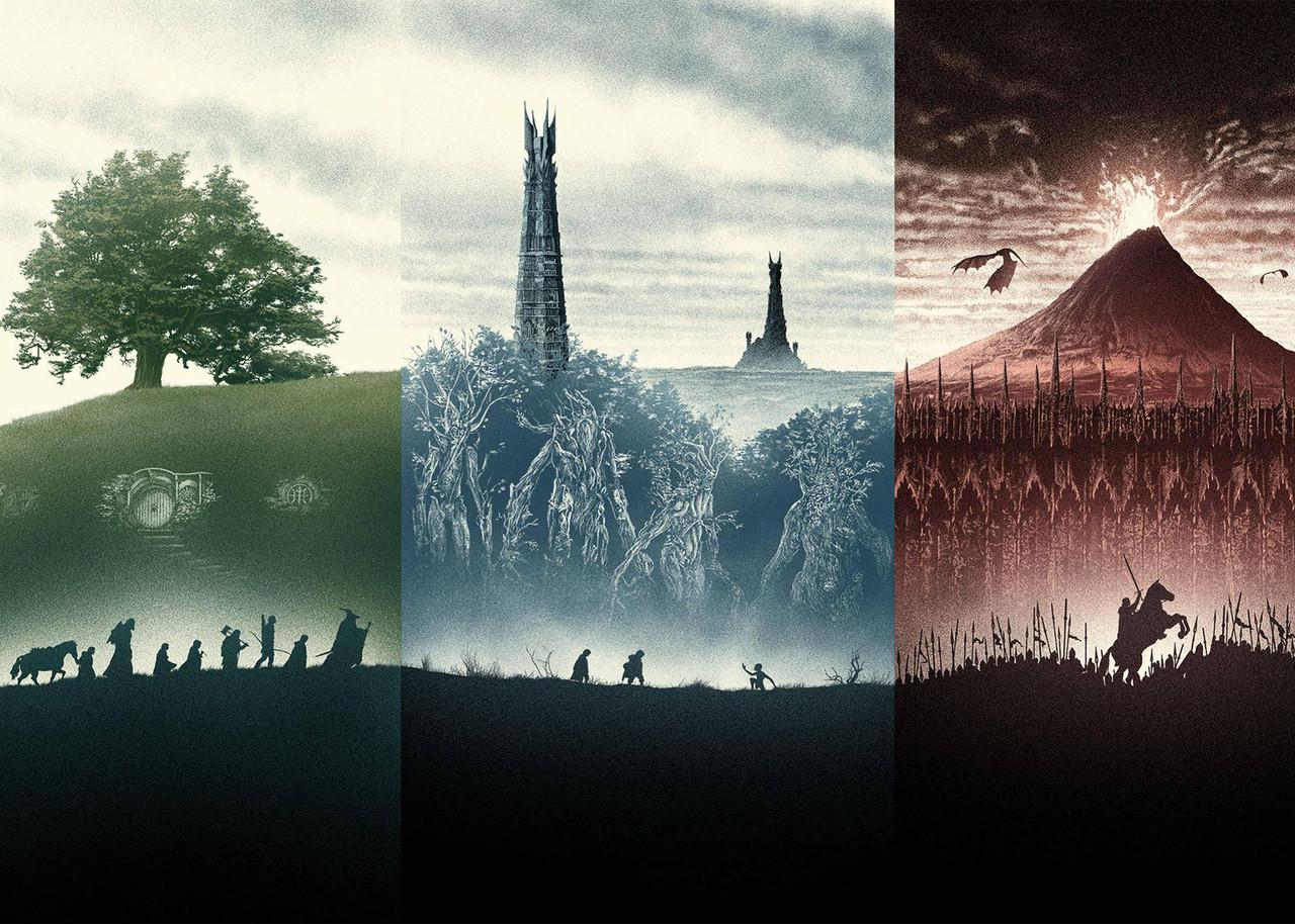 Картина GeekLand The Lord of the Rings постер (LR 09.051)