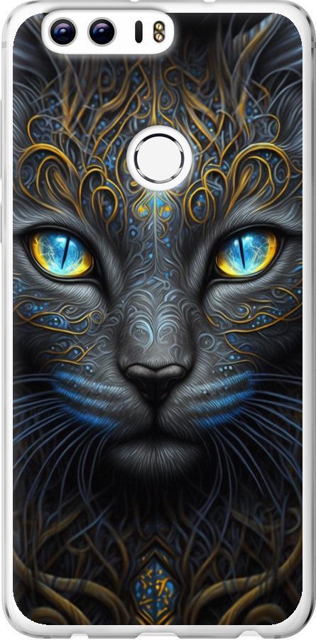 Чехол на Huawei Honor 8 Кошка (5548u-351-42517)