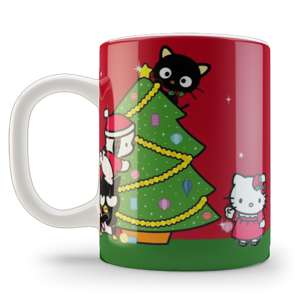 Чашка GeekLand Hello Kitty Merry Christmas