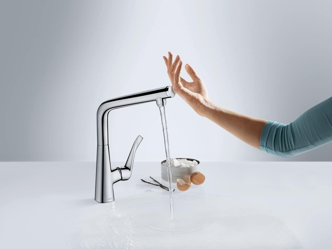 Смеситель для кухни Hansgrohe METRIS SELECT 14883000 Хром (111823) - фото 5